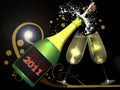 New year celebration Royalty Free Stock Photo