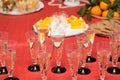 New year celebration, champagne Royalty Free Stock Photo