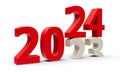 2023-2024 New year Royalty Free Stock Photo