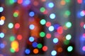 New year and Christmas defocused light blur bokeh