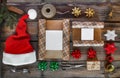 New Year`s gift, accessories.New Year, Christmas, holiday, Objects for packing gifts. packages and gifts for the new year.