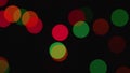 New year or Christmas shimmering festive garland blurred abstract background