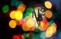 New year clock Royalty Free Stock Photo