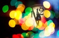 New year clock Royalty Free Stock Photo
