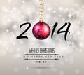 2014 New Year Colorful Background Royalty Free Stock Photo