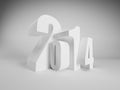 New year 2014 Royalty Free Stock Photo