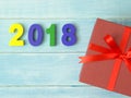 New Year 2018 is coming concept Royalty Free Stock Photo