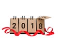 New Year 2018 is coming concept. Royalty Free Stock Photo