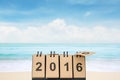 New Year 2016 Royalty Free Stock Photo
