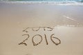 New Year 2016 is coming concept Royalty Free Stock Photo