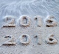 New Year 2016 is coming Royalty Free Stock Photo