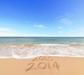 New Year 2014 is coming Royalty Free Stock Photo