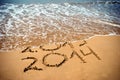 New Year 2014 is coming concept Royalty Free Stock Photo