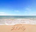 New Year 2015 is coming Royalty Free Stock Photo