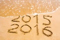 New Year 2016 is coming concept Royalty Free Stock Photo