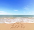 New Year 2018 coming Royalty Free Stock Photo