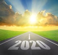 2020 new year concept Royalty Free Stock Photo