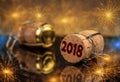 2018 New Year concept Royalty Free Stock Photo