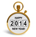 New Year 2014 concept Royalty Free Stock Photo