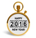 New Year 2016 concept Royalty Free Stock Photo