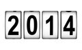 New Year 2014 concept Royalty Free Stock Photo