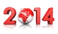 New Year 2014 concept Royalty Free Stock Photo