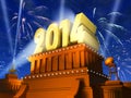 New Year 2014 concept Royalty Free Stock Photo