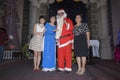 New Year and Xmas  celebration in Vietnam Royalty Free Stock Photo