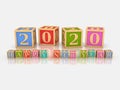 New Year 2020 Creative Design Concept