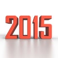 2015 New Year in 3D