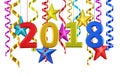 New Year 2018 Royalty Free Stock Photo