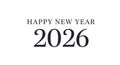 new year 2026 Royalty Free Stock Photo