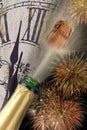 New year firework Royalty Free Stock Photo