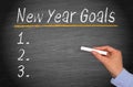 New Year Goals Royalty Free Stock Photo