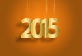 New Year 2015 Royalty Free Stock Photo