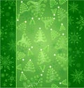 New year green background Royalty Free Stock Photo