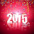 New Year greeting card Royalty Free Stock Photo