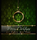 2016 New Year and Happy Christmas background Royalty Free Stock Photo