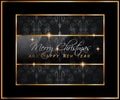 2016 New Year and Happy Christmas background Royalty Free Stock Photo