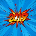 New Year 2019.7 Royalty Free Stock Photo