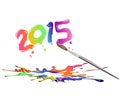 New year 2015 Royalty Free Stock Photo