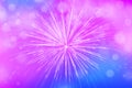 New Year Holiday 2020 background banner with fireworks.