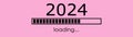 new year 2024 loading bar