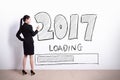 New Year is loading now Royalty Free Stock Photo