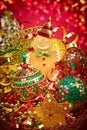 New Year 2016. Merry Christmas. Party decoration Royalty Free Stock Photo