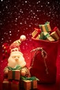 New Year 2016. Merry Christmas. Santa Claus and Royalty Free Stock Photo