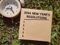 New Year motivational concept. Royalty Free Stock Photo