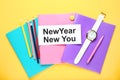 New year new you Royalty Free Stock Photo