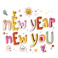 New Year new you Royalty Free Stock Photo