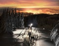 Hoverla night ascent